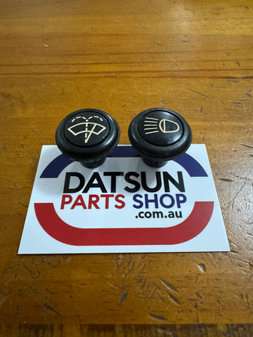 Datsun 1200 Head Light & Wiper Switch Knob Used Genuine