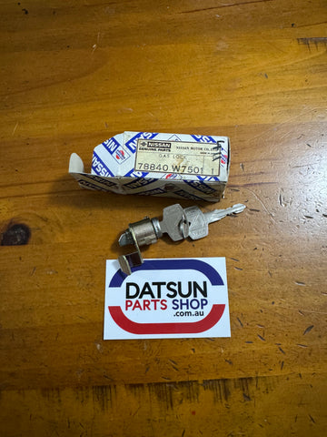 Datsun Stanza Fuel Door Lock Genuine Nos A10