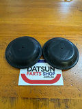 Datsun 120Y B210 Strut Top Plastic Cover Pair Used