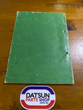 Datsun 1200 B110 Service Bulletin Used.