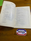 Datsun 1200 B110 Service Bulletin Used.