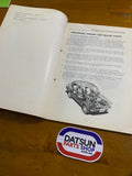 Datsun 1200 B110 Service Bulletin Used.