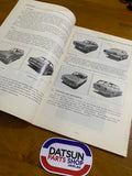 Datsun 1200 B110 Service Bulletin Used.