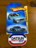 Hot Wheels Datsun Bluebird 1600 510 Blue 102