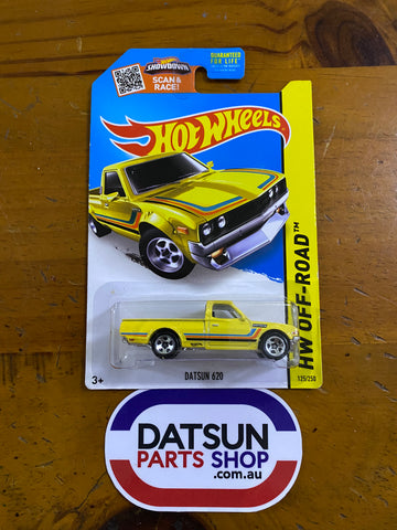 Hot Wheels Datsun 620 Yellow USA KMART Exclusive