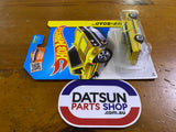 Hot Wheels Datsun 620 Yellow USA KMART Exclusive