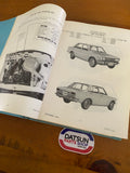 Datsun 1600 1968 Parts Catalog Folder 510 Used Genuine Nissan.