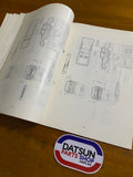 Datsun Sunny B310 Service Manual Japanese Genuine Used a12a a14e