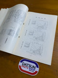 Datsun Sunny B310 Service Manual Japanese Genuine Used a12a a14e