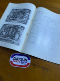 Datsun Sunny B310 Service Manual Japanese Genuine Used a12a a14e