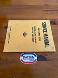Datsun E20 Service Manual Chassis and Body Nissan Used