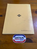 Datsun 330 Service Manual Chassis and Body Used