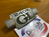Datsun 240K GL C110 Badge Used