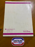 Datsun E23 Urvan Service Manual Supplement Used