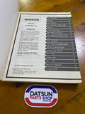Nissan Vanette C120 Service Manual Datsun Used