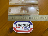 Datsun 1000 B10 Early Front Light Lens Pair NOS