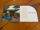 Datsun 1200 Advertising Booklet Folder Used