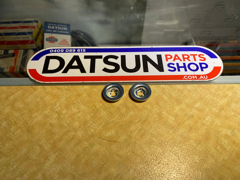 Datsun 1200 Ute Rear Brake Shoe Retainer Washer Pair Nissan Genuine New