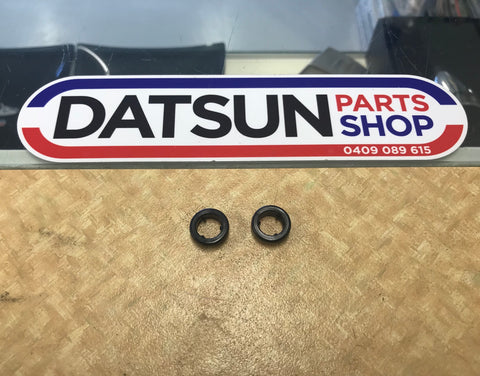 Datsun 1200 Door Lock Pull Surrounds New Pair Genuine