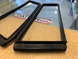 Datsun 180B Wagon Rear Door 1/4 Window Glass & Rubber Pair Used 610 Nissan