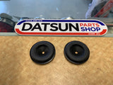 Datsun 120Y Engine Bay Brake Line Bung Pair New Genuine Parts