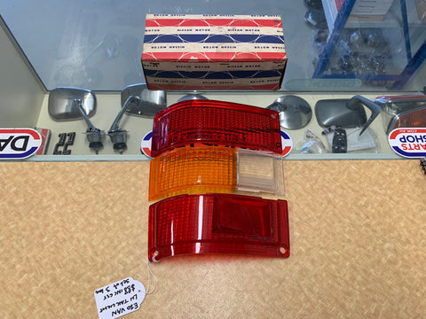 Datsun E20 Urvan Left Tail light Lens Set New Old Stock