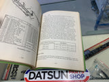 Datsun Sports Car L SP311 Service Manual Used Roadster