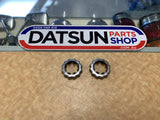 Datsun 1200 120Y Large Stub Axel Nut Retainer Pair New Genuine