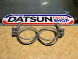 Datsun 1200 Radiator Hose Clamp Pair New Genuine Part