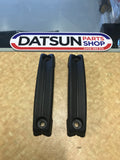 Datsun 1200 Inner Door Pull Pair Black New Genuine