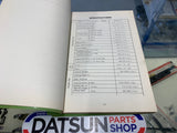 Datsun Sports Car L SP311 Service Manual Used Roadster