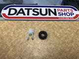 Datsun 200B Bonnet Rod Rubber & Clip New Genuine