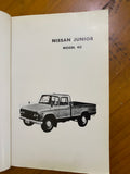 Nissan Junior 40 Parts Catalog Used Genuine Book