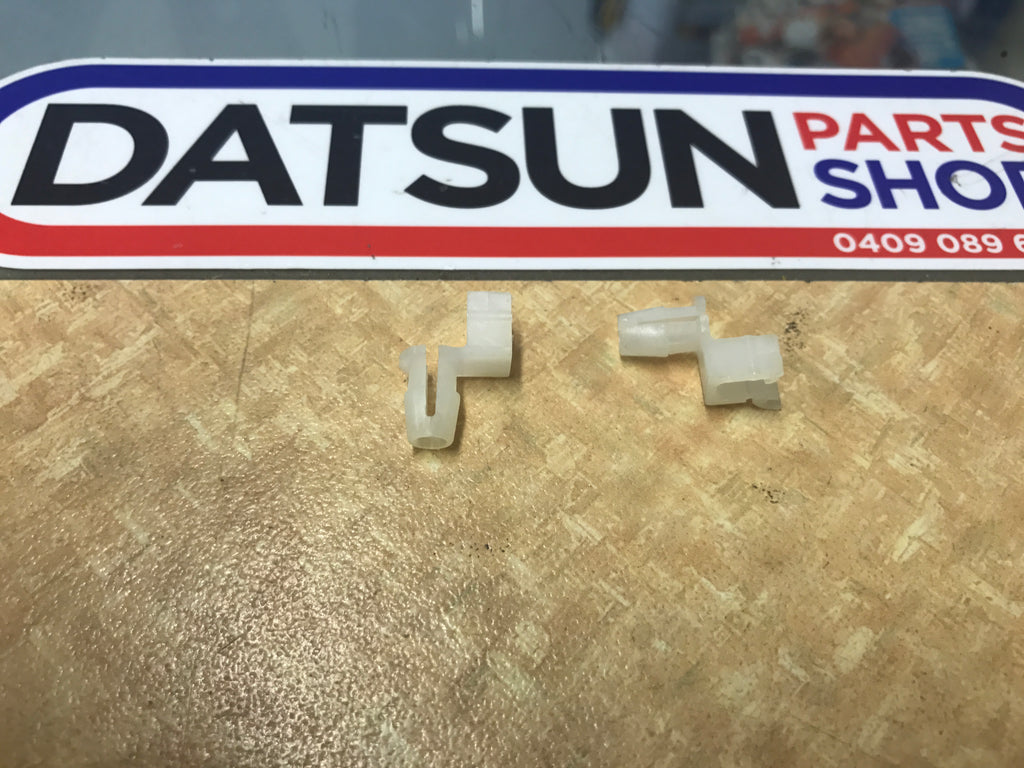 NEW Nissan Datsun 1200 Door Pull Handles - Brown Interior Handles