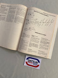 Datsun 910 Bluebird Service Manual Aust. Sup. Used Genuine Book