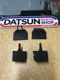 Datsun 1200 bonnet bump rubber set Genuine